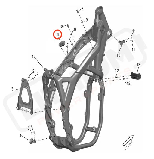 Storm Bee Battery Support Block