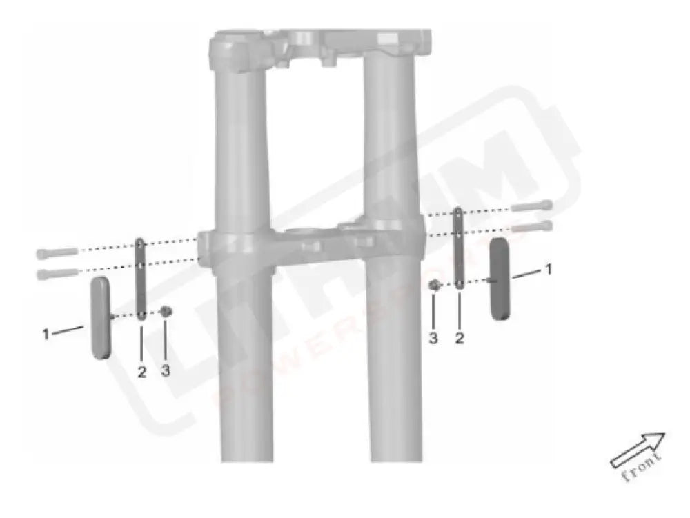 Surron Storm Bee OEM Fork Reflector