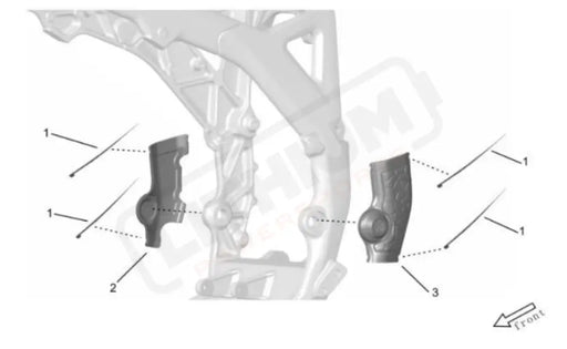 Surron Storm Bee OEM Frame Protector LEFT eParts