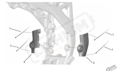 Surron Storm Bee OEM Frame Protector RIGHT