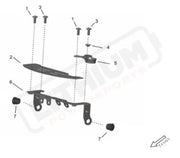 Surron Storm Bee OEM Front Brake Top Clamp eParts