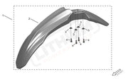 Surron Storm Bee OEM Front Fender eParts
