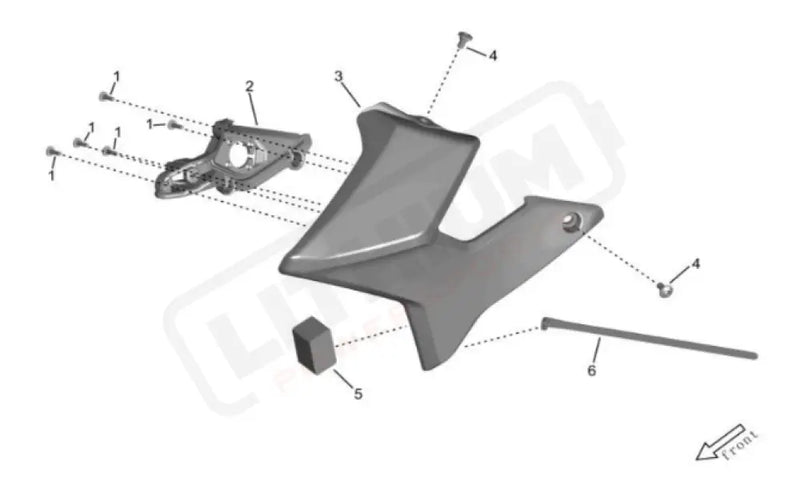 Surron Storm Bee OEM Front Shroud Inner LEFT eParts