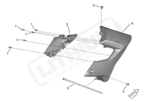 Surron Storm Bee OEM Front Shroud Inner RIGHT eParts