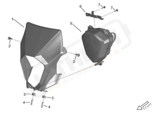 Surron Storm Bee OEM Head Light eParts