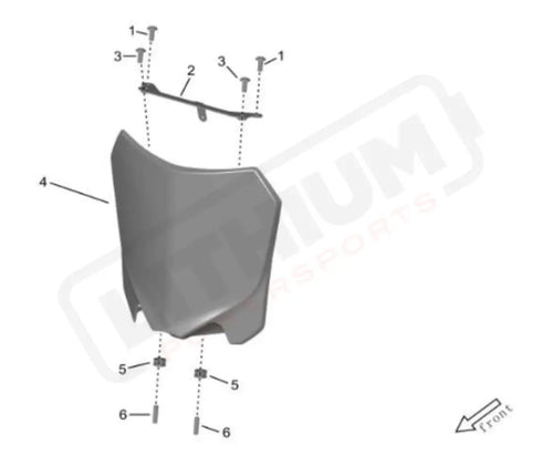 Surron Storm Bee OEM HeadLight Rubber Absorber eParts
