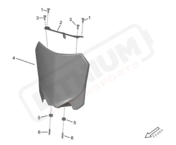 Surron Storm Bee OEM HeadLight Rubber Absorber eParts