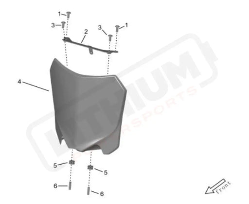 Surron Storm Bee OEM HeadLight Rubber Absorber eParts
