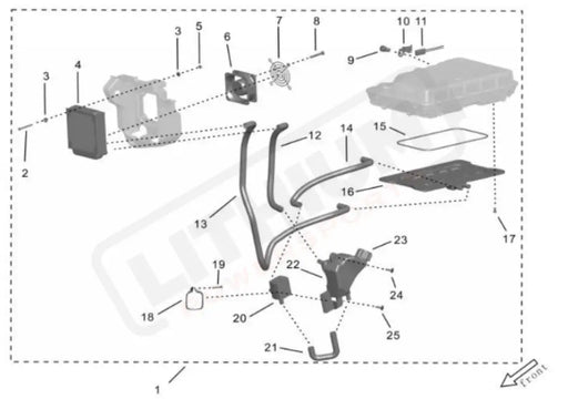 Surron Storm Bee OEM LCS Temperature Sensor eParts
