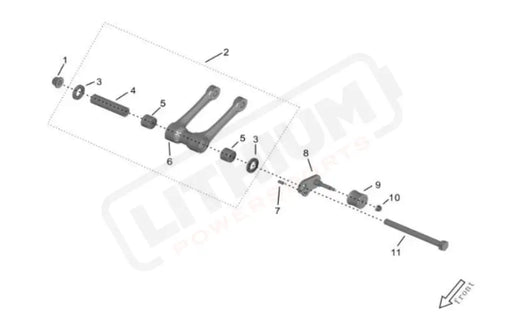 Surron Storm Bee OEM Link Rod Axle eParts