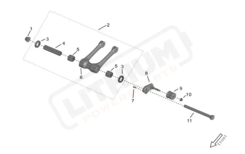 Surron Storm Bee OEM Link Rod Axle