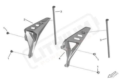 Surron Storm Bee OEM MCU Cover LEFT eParts