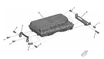 Surron Storm Bee OEM MCU Hose Clamp