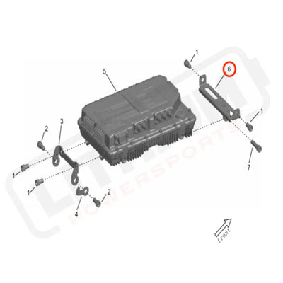 Surron Storm Bee OEM MCU INST. Bracket Front