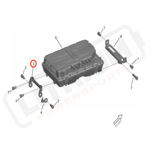 Storm Bee Controller Installation Bracket (REAR)