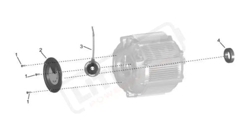 Surron Storm Bee OEM Motor Side Cover eParts