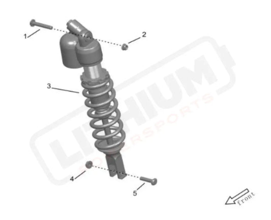 Surron Storm Bee OEM Nut B2003 M10 eParts