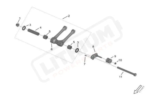 Surron Storm Bee OEM Nut B2003 M12 eParts