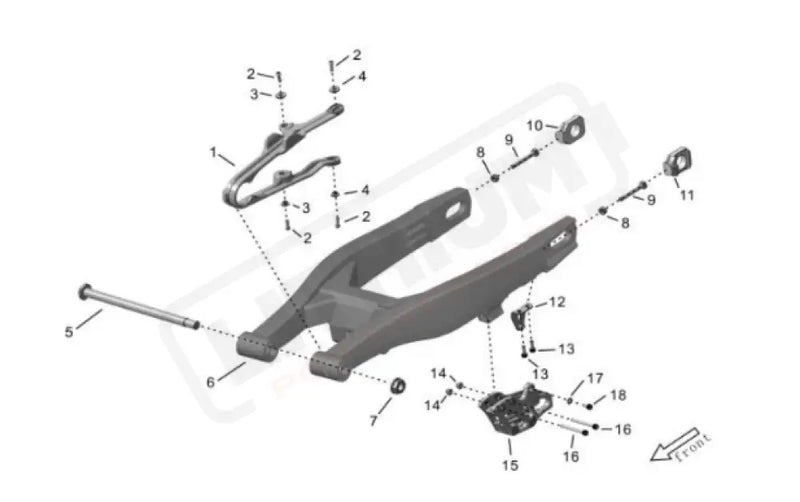 Surron Storm Bee OEM Nut B2003 M16 eParts