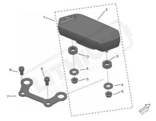 Surron Storm Bee OEM Nut B2012 M6 eParts