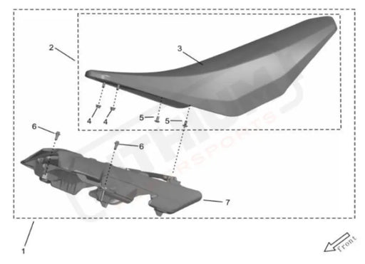 Surron Storm Bee OEM Nut B2015 M6 eParts