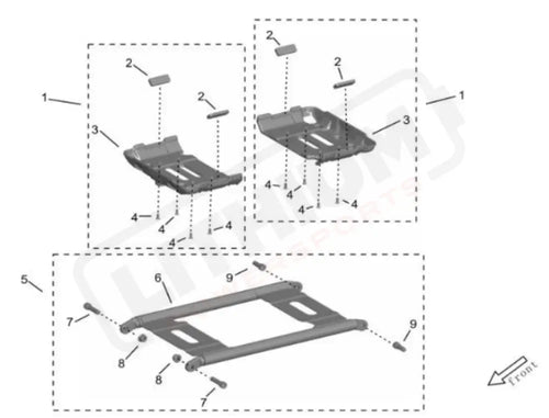 Surron Storm Bee OEM Nut B2015 M8 eParts