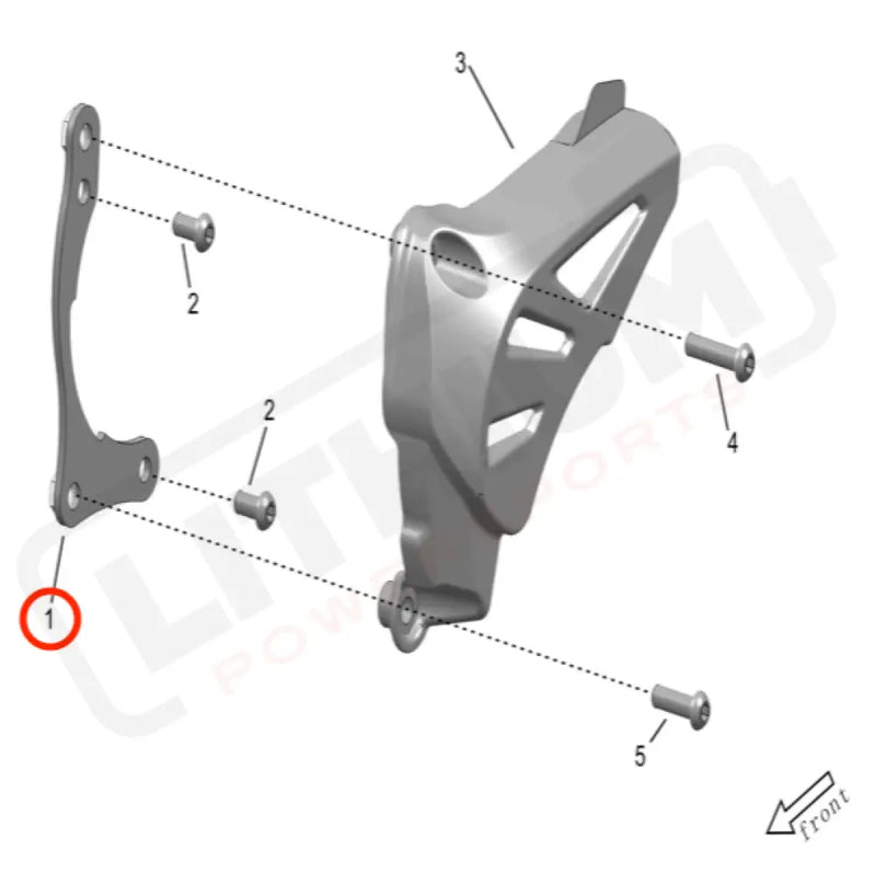 Storm Bee Sprocket Cover Bracket