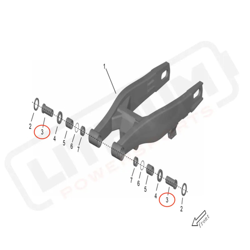 Storm Bee Swingarm Pivot Bushing