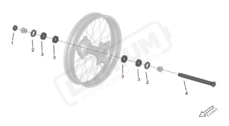 Surron Storm Bee OEM REAR Wheel Bearing eParts