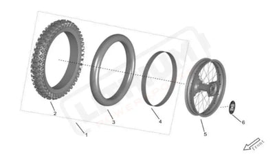 Surron Storm Bee OEM Rim Lock 2.15in