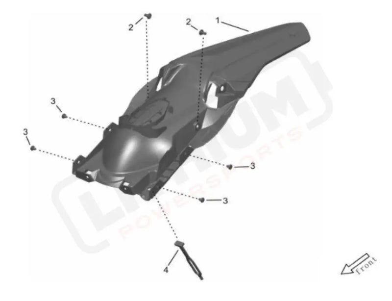 Surron Storm Bee OEM Rivet R6080 eParts