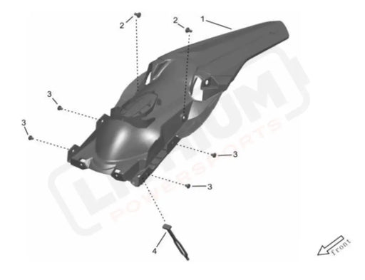 Surron Storm Bee OEM Rivet R6080 eParts