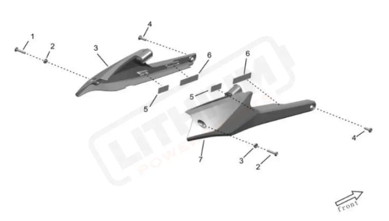 Surron Storm Bee OEM Rubber Buffer Strip eParts