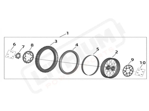 Surron Storm Bee OEM Screw B3001 M8x16 eParts