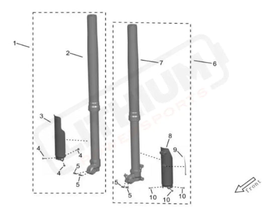 Surron Storm Bee OEM Screw B3001 M8x30 eParts