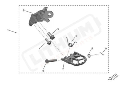 Surron Storm Bee OEM Screw FB01010 M12x25