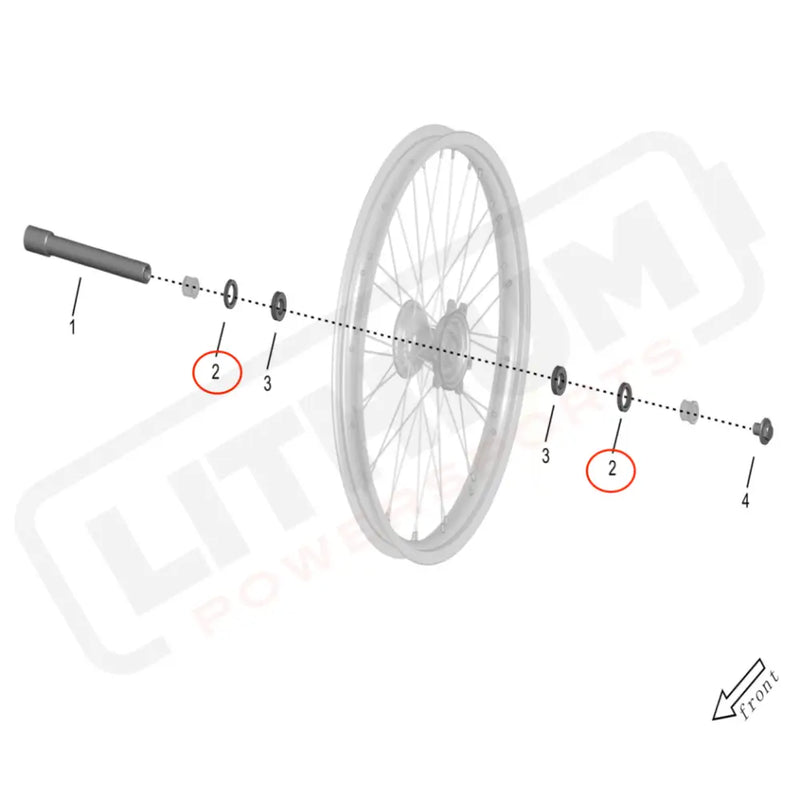 Storm Bee Front Wheel Hub Seal