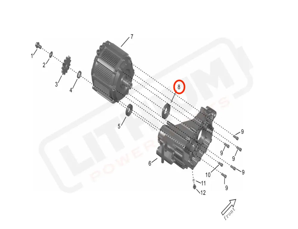 Surron Storm Bee OEM Seal Ring B7001 d2845