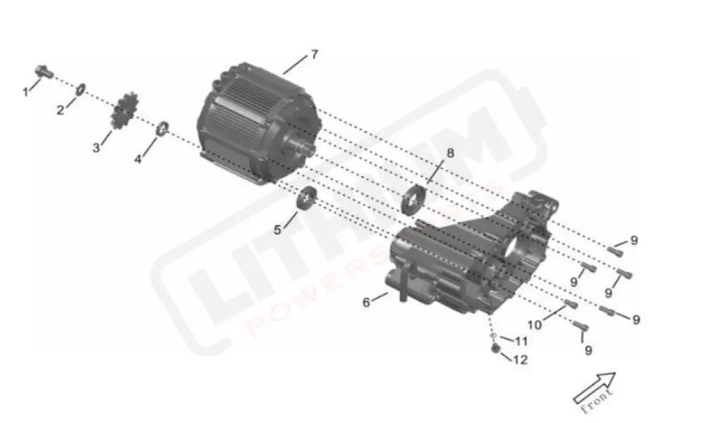 Surron Storm Bee OEM Seal Ring B7001 d2845 eParts
