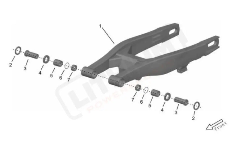 Surron Storm Bee OEM Seal Ring B7002 d2518 eParts
