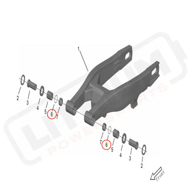 Surron Storm Bee OEM Seal Ring B7002 d2518