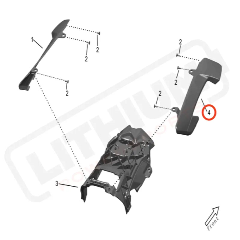 Storm Bee Seat Support Cover (RIGHT)