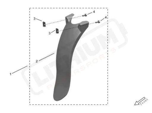 Surron Storm Bee OEM Splash Protector CPL. eParts