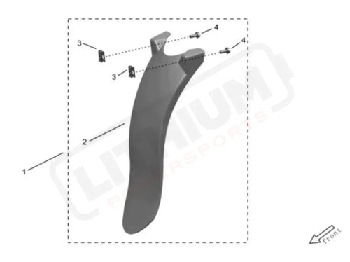 Surron Storm Bee OEM Splash Protector CPL. eParts