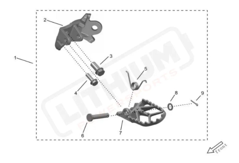 Surron Storm Bee OEM Split Pin eParts