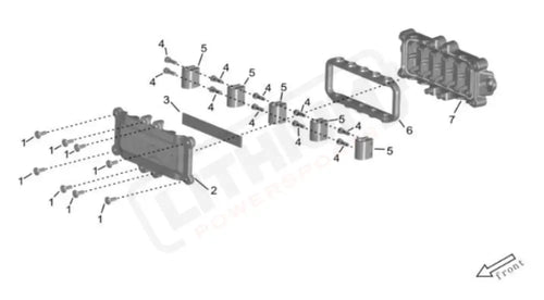 Surron Storm Bee OEM Terminal Box Cover eParts
