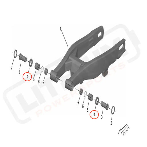 Storm Bee Swingarm Thrust Needle Bearing