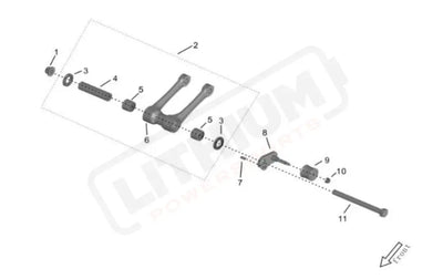Surron Storm Bee OEM Triangular Centilever Bearing A