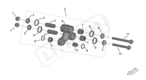 Surron Storm Bee OEM Triangular Centilever Bushing B eParts