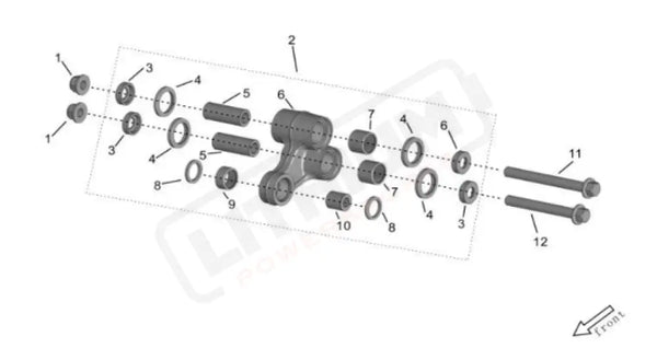 Surron Storm Bee OEM Triangular Centilever eParts